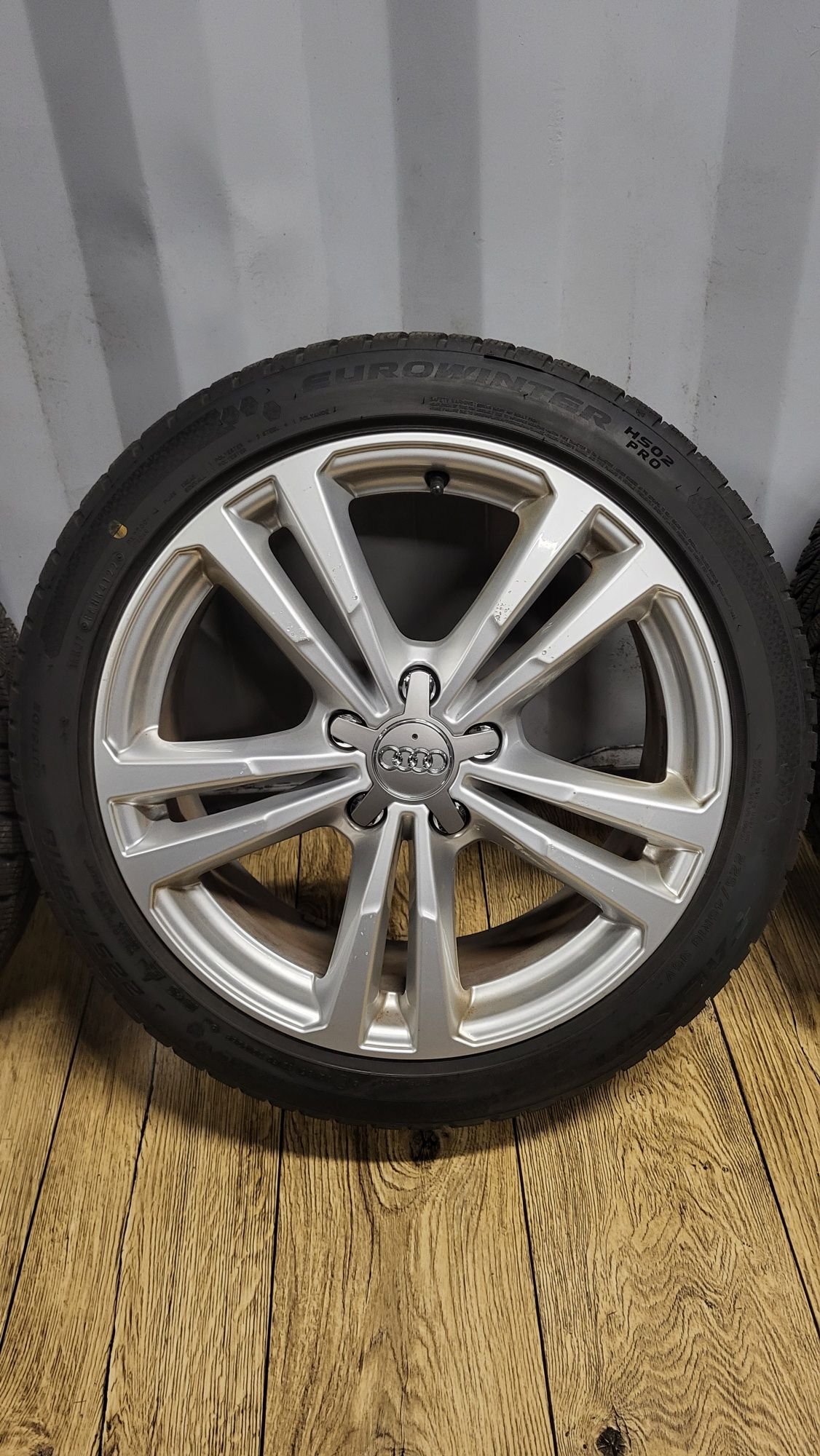 Alufelgi Audi S-line 18" 5x112 z oponami 225/45 R18 A3 8V 8Y A4 B7 B6