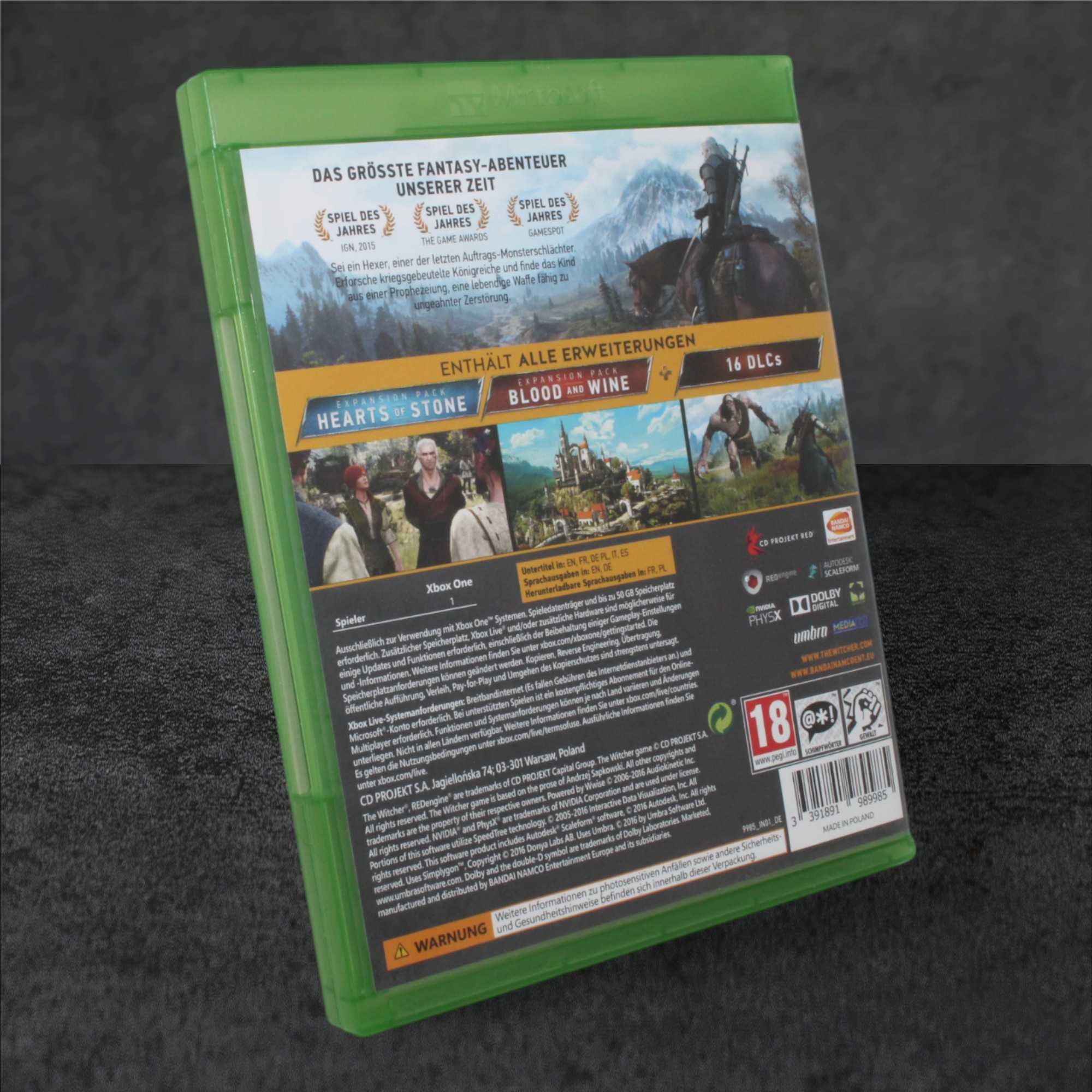 PL 5/5 Wiedźmin III Dziki Gon GOTY Xbox One GameBAZA
