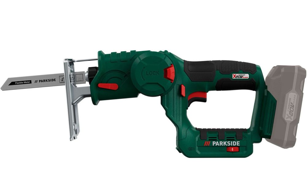 PARKSIDE® Akumulatorowa wyrzynarka i piła szablasta 2 w 1, 20 V