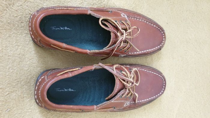 Eleganckie skórzane mokasyny męskie r. 42 (27cm) marki ThomMcAn