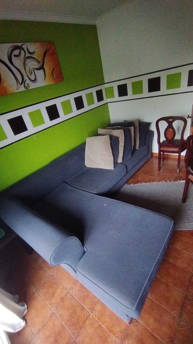 Chaise Long Azul escuro