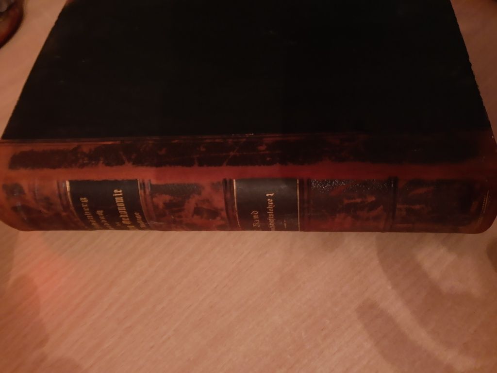 Książka - Stary Niemiecki Wolumin rok wydania 1896