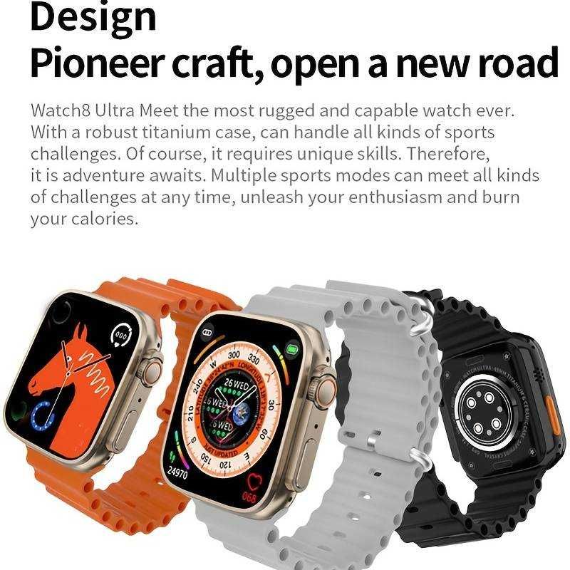 Smart Watch 8 ULTRA Branco