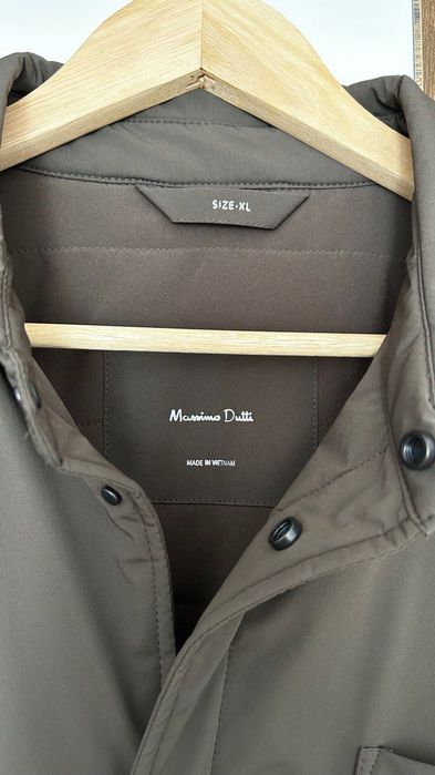 Płaszcz męskie cieplij Massimo Dutti