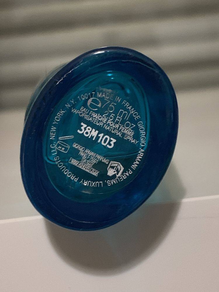 Giorgio Armani Code turquoise for Women UNIKAT!