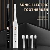 Електрична зубна щітка +4 запасні насадки
