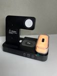 Беспроводная зарядка 4 в 1 30 W ватт быстрая швидка с ночником
