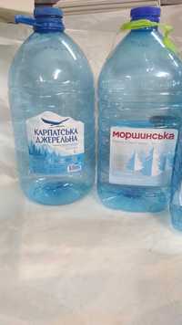 Бутылки пластиковые б/ у 6 литров