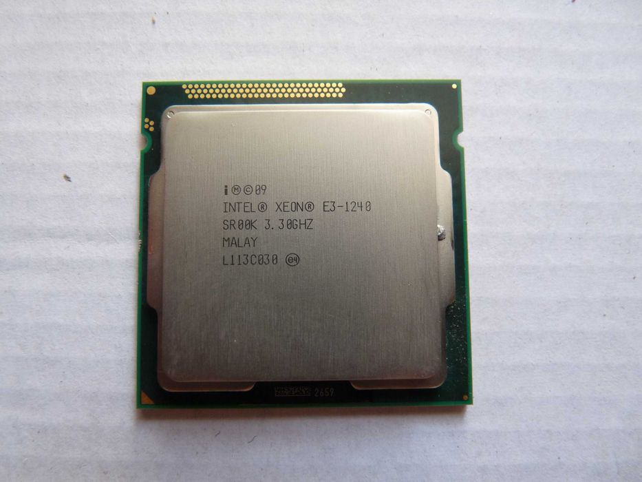 Intel Xeon E3-1240, сокет 1155