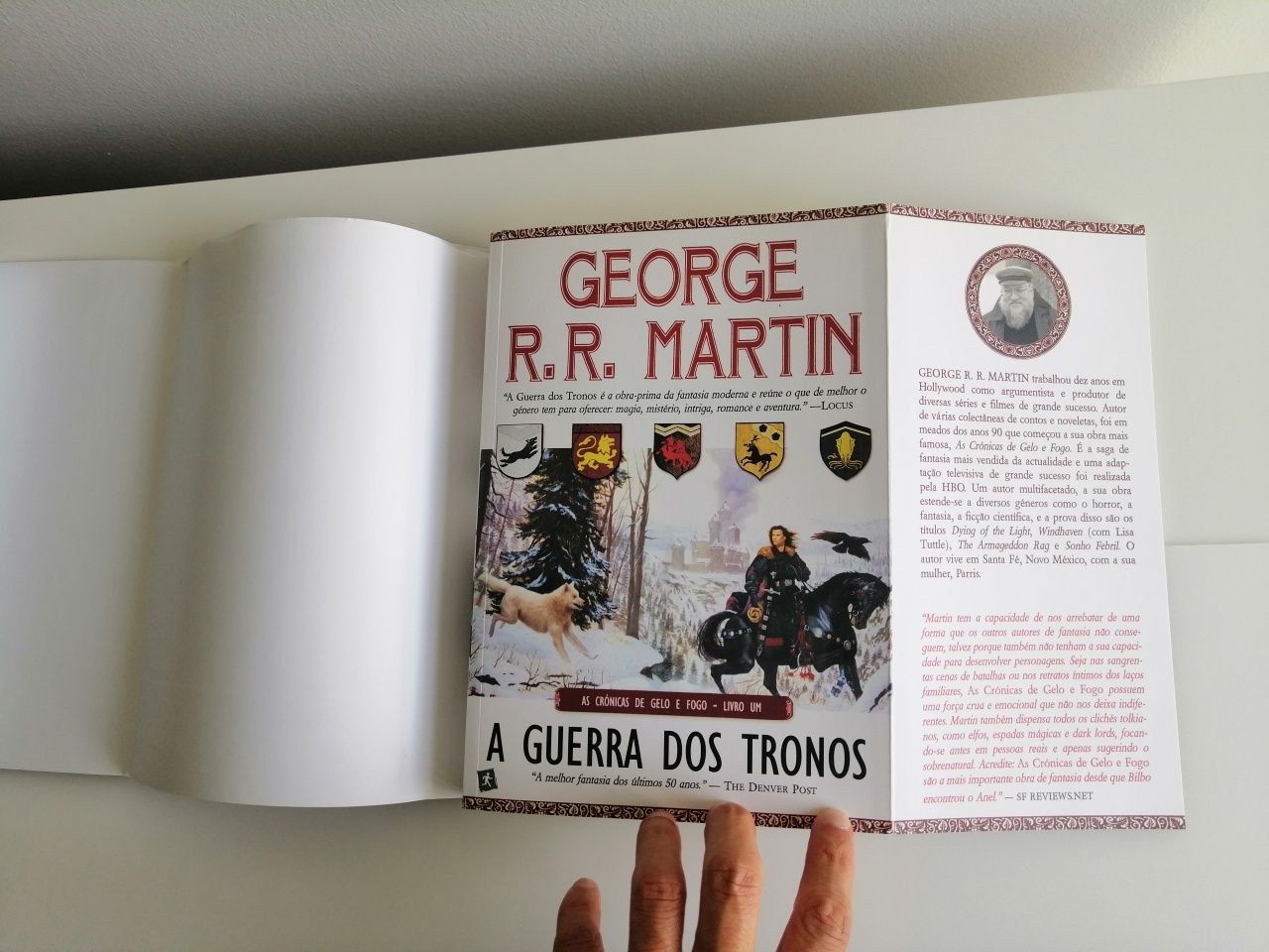 Livro A Guerra dos Tronos