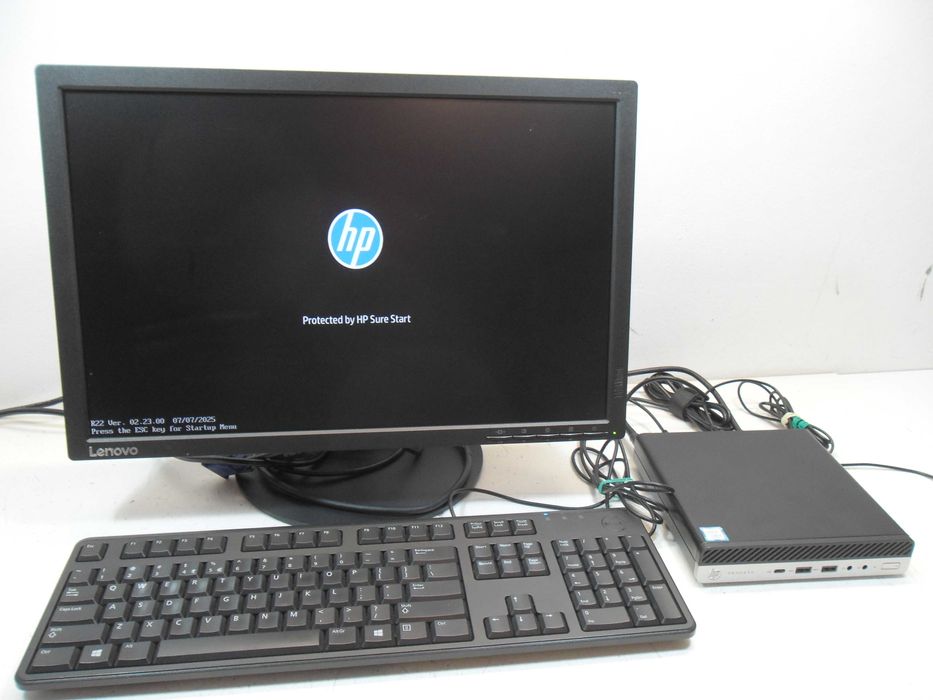 Komputer biuro PC HP/16GB/SSD256+320HDD Win11 9-gen 4 x 3.70Ghz. FV23
