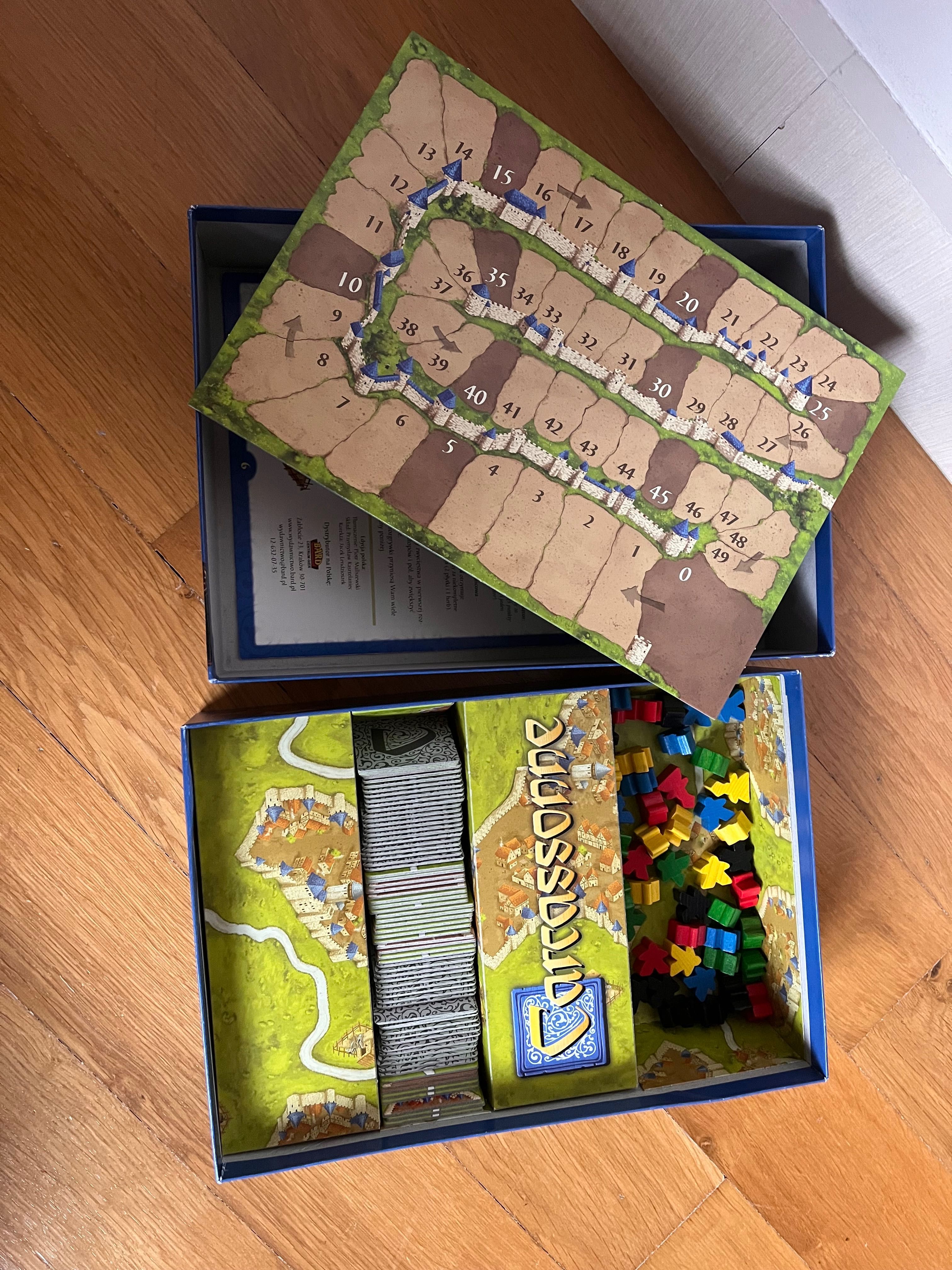 Carcassonne gra planszowa