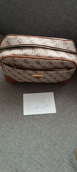 Torebka Guess beżowo brązowa nowa