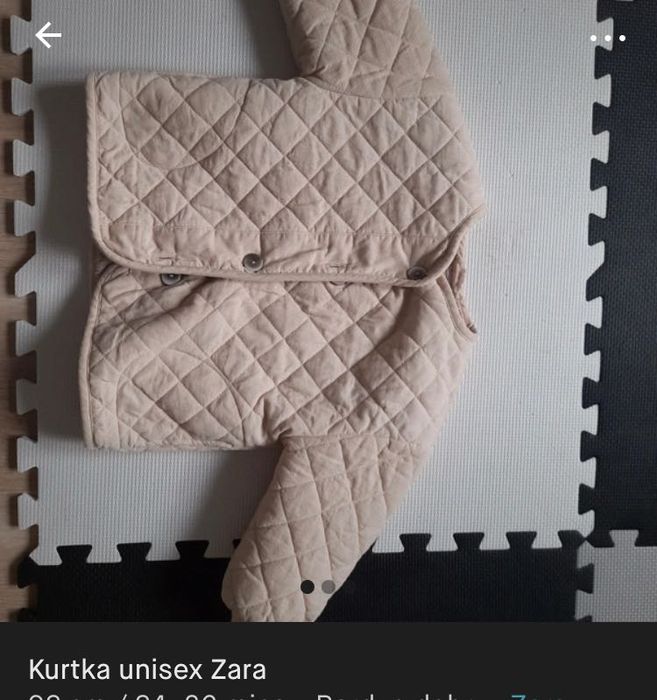 Kurtka unisex zara dziecięca