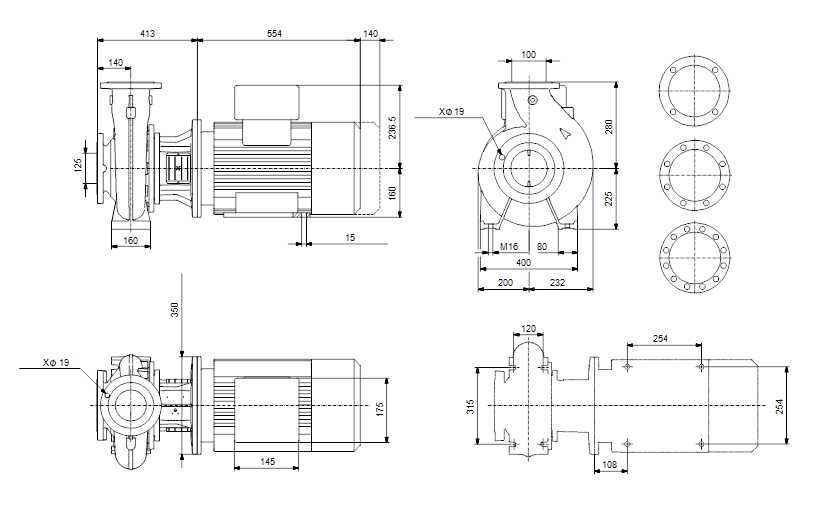 Pompa Grundfos NB 100-250/266 z silnikiem 15kW
