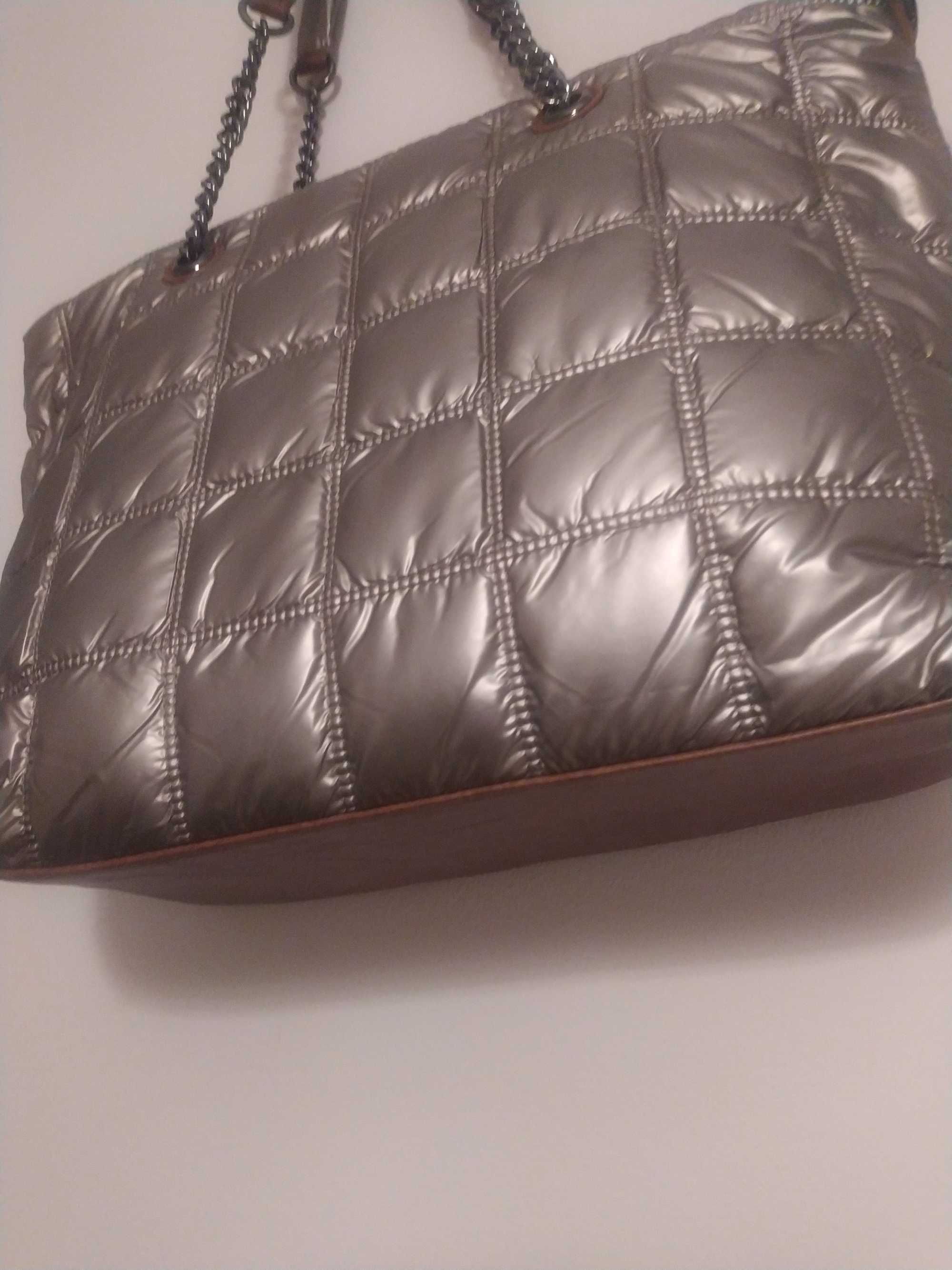 Nowa z metką duza torba Fashion Bags, mieści A4, pikowana