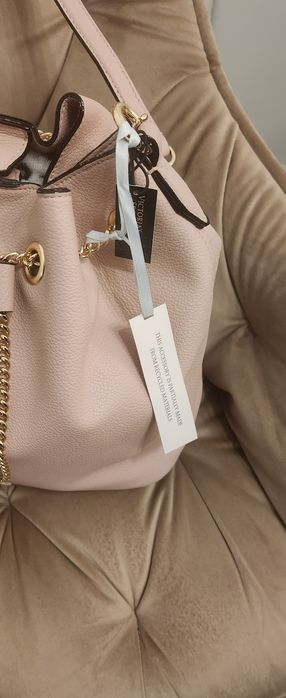 Torebka torba Victoria's secret różowa łańcuch