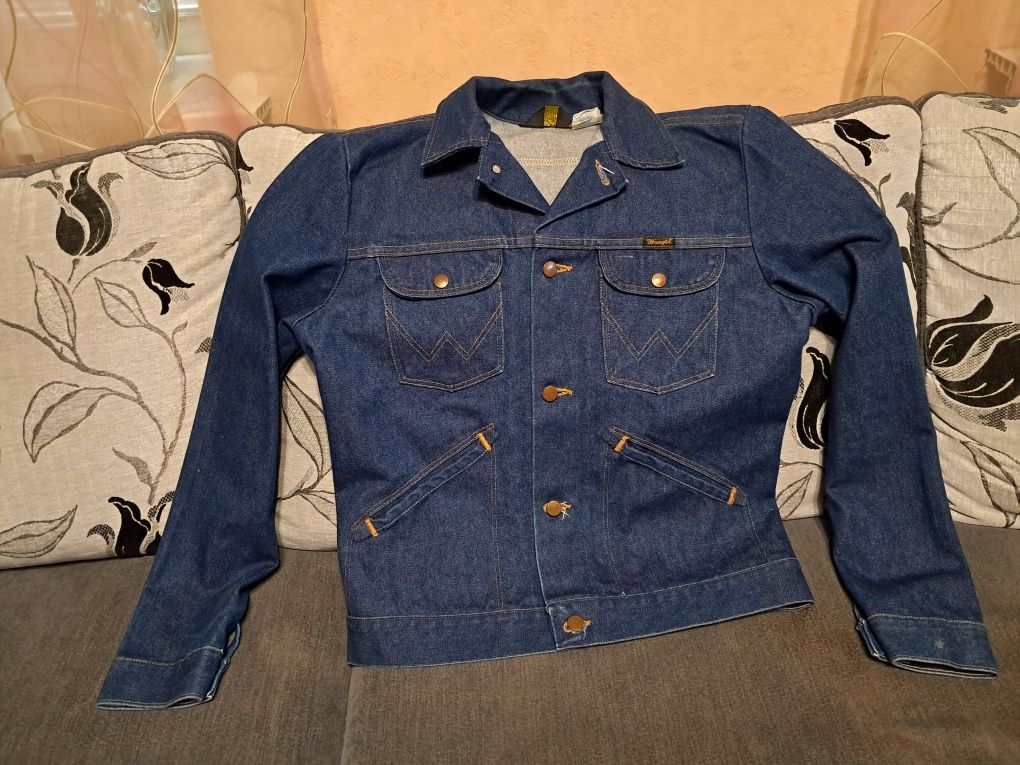 Wrangler вінтажна джинсова куртка