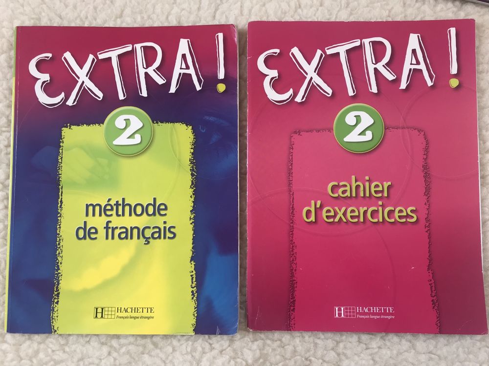 Podręczniki język francuski - EXTRA! 1-3, hachette, poziom A1-B1