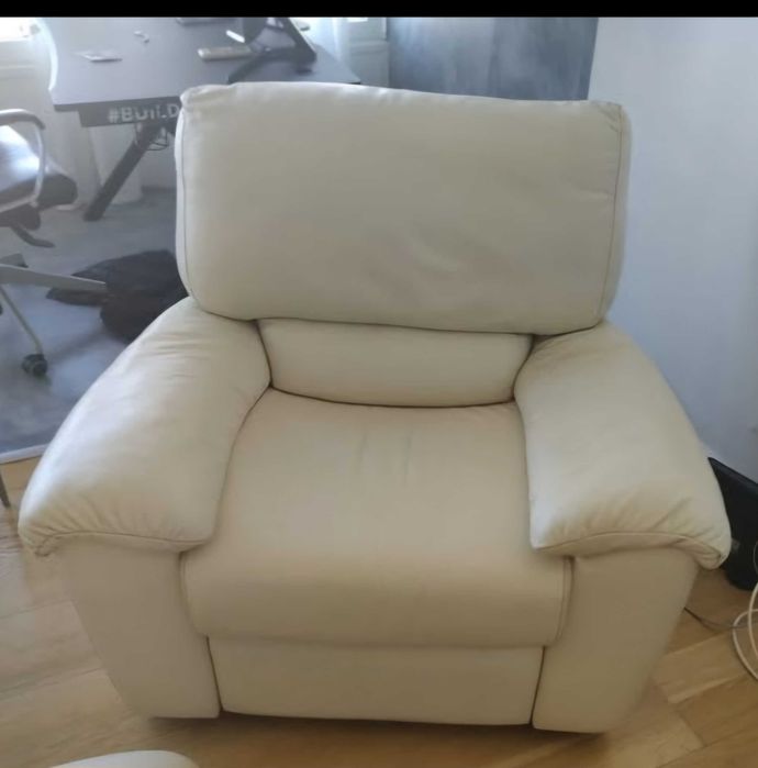 CADEIRÃO PELE NATUZZI