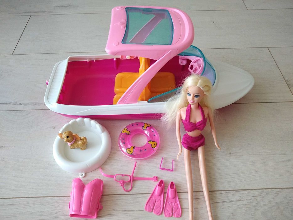 Wakacyjny Jacht Łódź Barbie