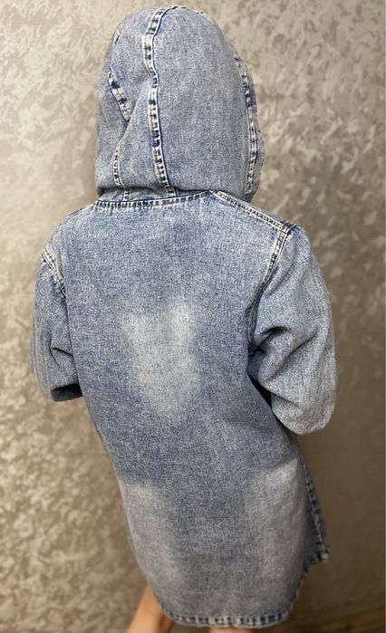 Джинсовий жіночий піджак