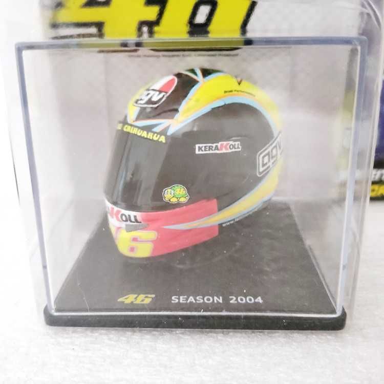 Capacete de Valentino Rossi Planeta DeAgostini Escala 1/5 com revista