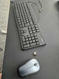 Клавіатура+мишка Logitech