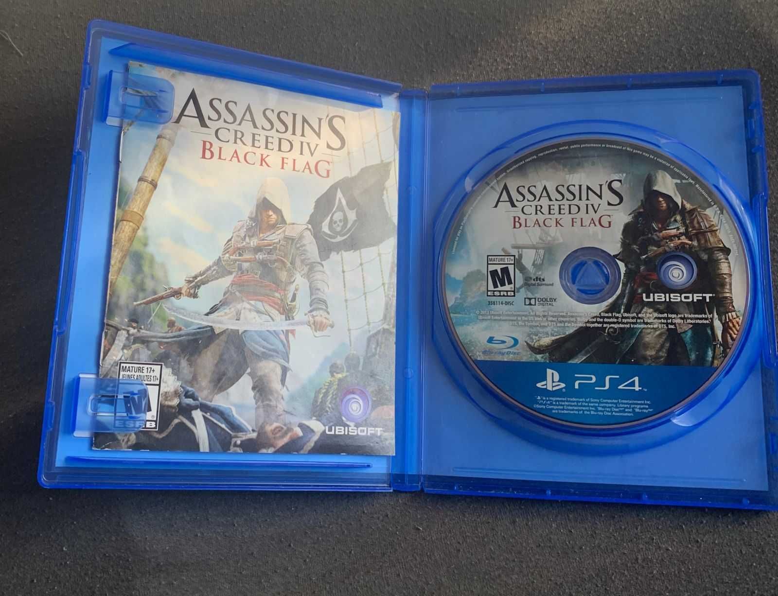 Assassin's Creed IV - Black Flag CD para jogo PS4