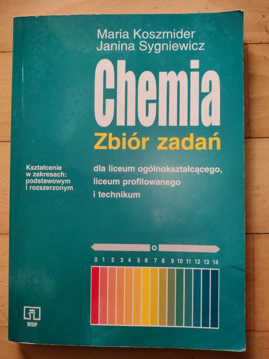 Chemia, zbiór zadań dla liceum, M. Koszmider, zakres pods i rozsz,Wsip