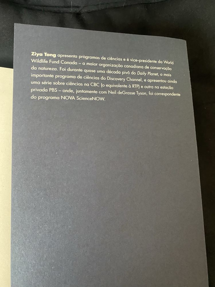 Livro “Tudo o que Não Vemos” de Ziya Tong