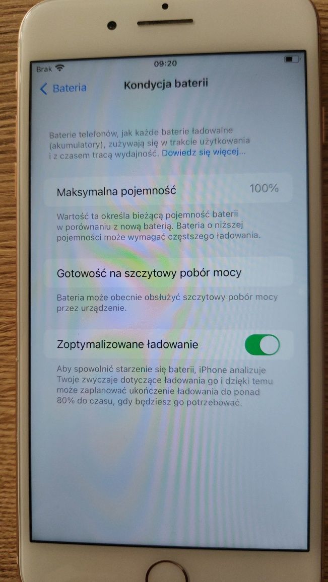 Ładny Iphone 8 Plus Nowa bateria 100%