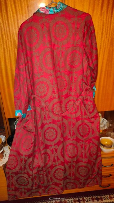 Szlafrok ręcznie szyty stan bdb