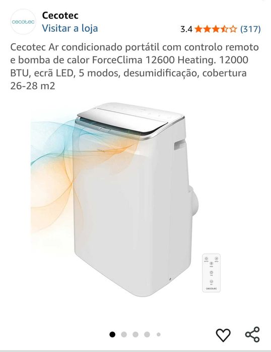 Ac portátil Cecotec