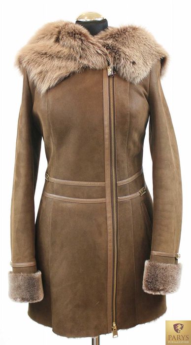 Damski kożuch ocieplany TOLA