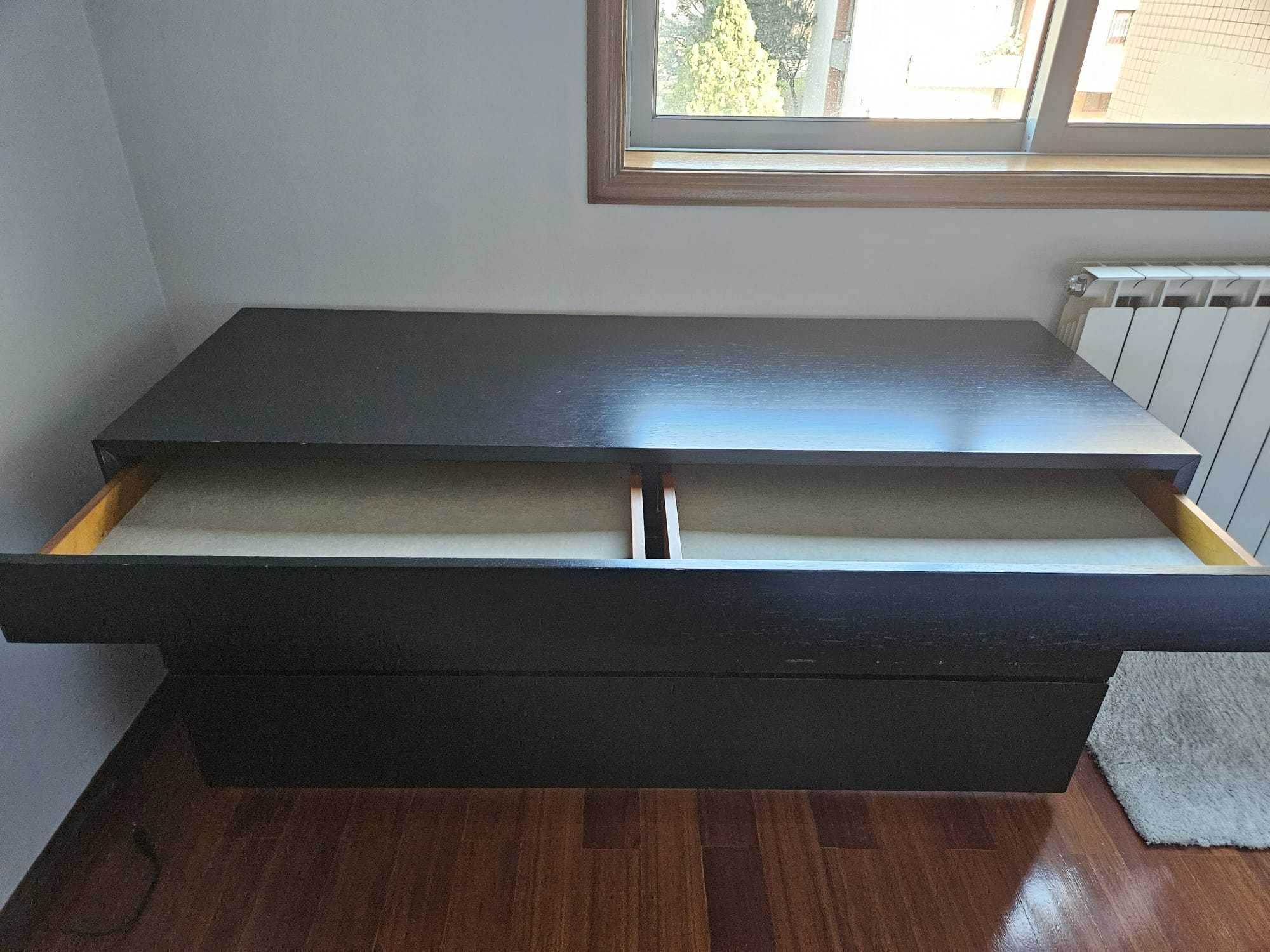 Cómoda de Quarto Preta