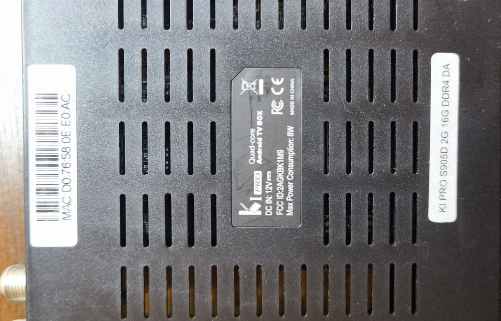 Mecool KI Pro DVB-S2 / T2 / C