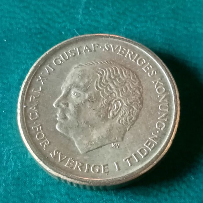 moeda suecia 10 kronor