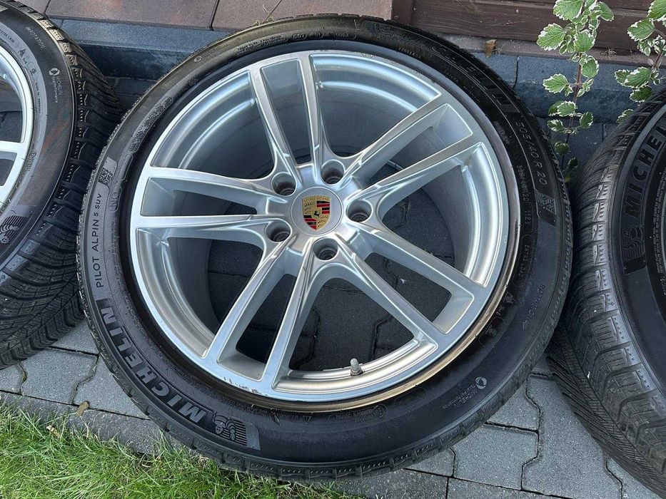 Felgi 20" Porsche OE 9Y0 Michelin Pilot Alpin5 SUV koła zimowe Cayenne