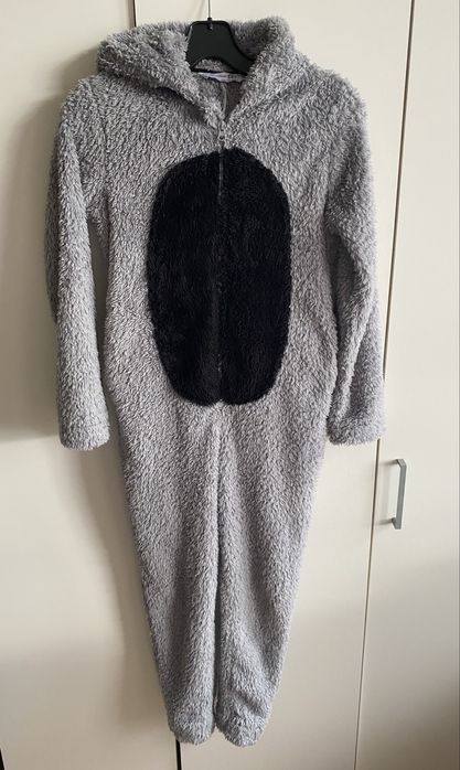 Puszysta piżama jednoczęściowa miś rozmiar 146-152 #216