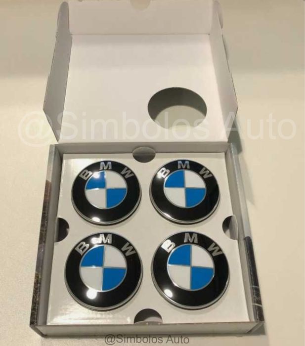 4 Centros jantes Flutuantes | BMW 68mm 56mm