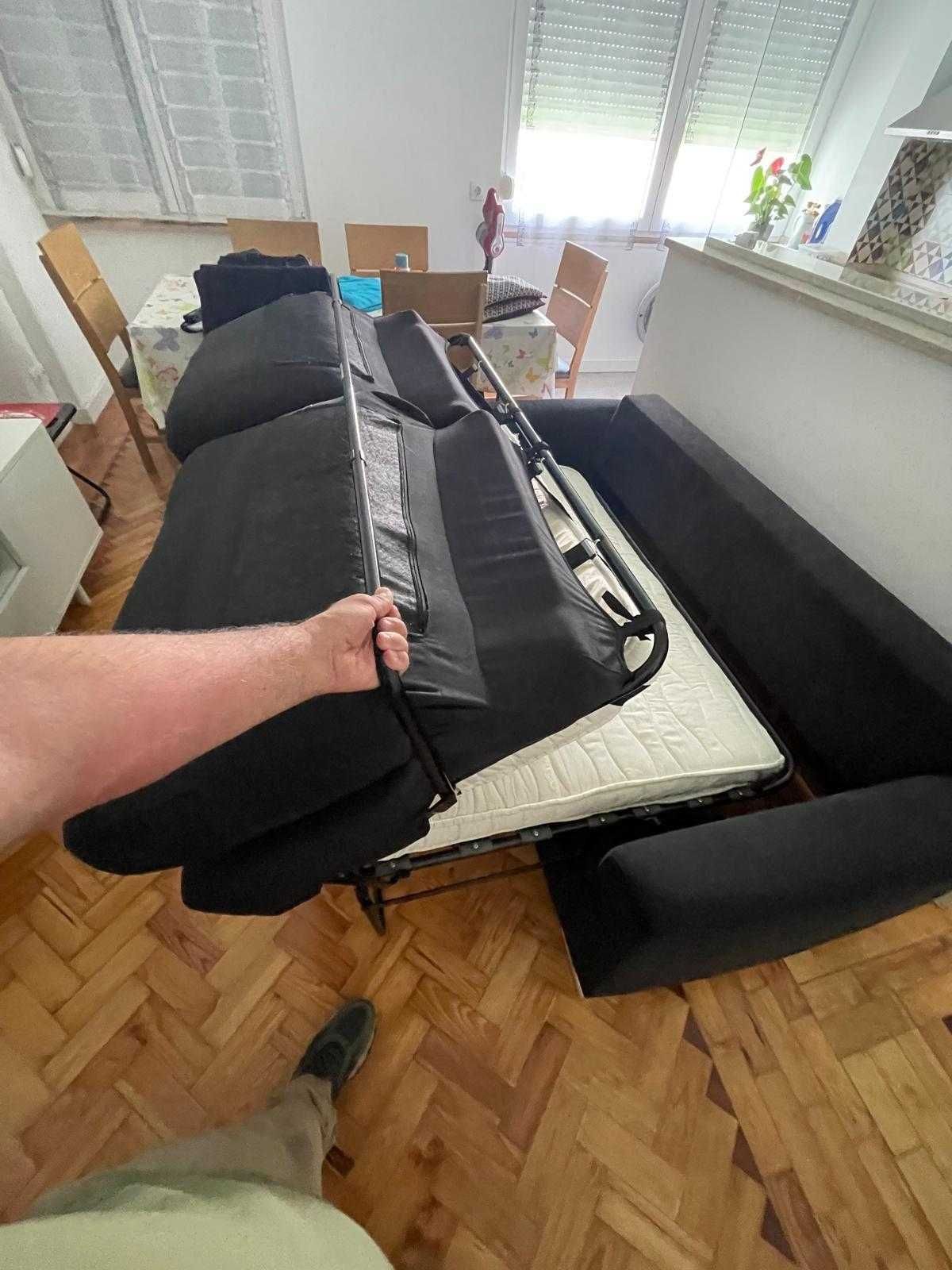 Sofa-cama 3 lugares