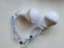 Лампи з живленням від USB 5W, павербанків, 5В 5Вт