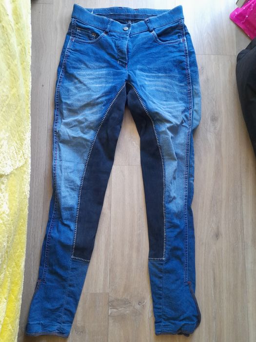 Bryczesy jeansowe pełny lej HKM Summer r. 38