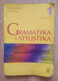 Gramatyka i stylistyka 1 Podręcznik Gimnazjum J.Polski WSiP