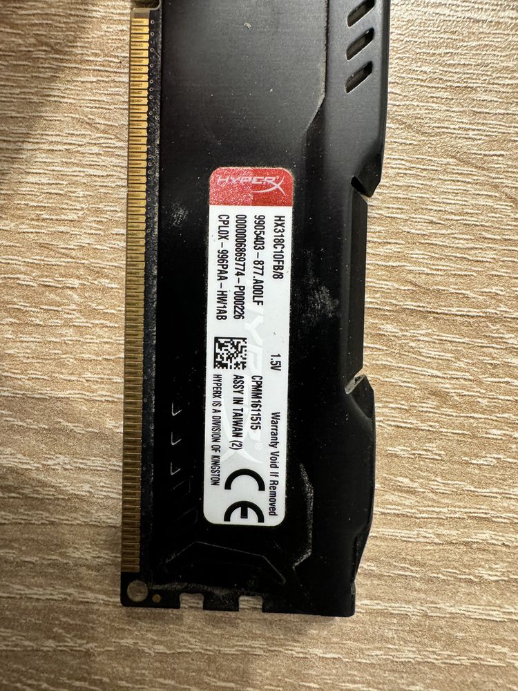 Pamięć RAM FURY Black 8GB 1866MHz DDR3