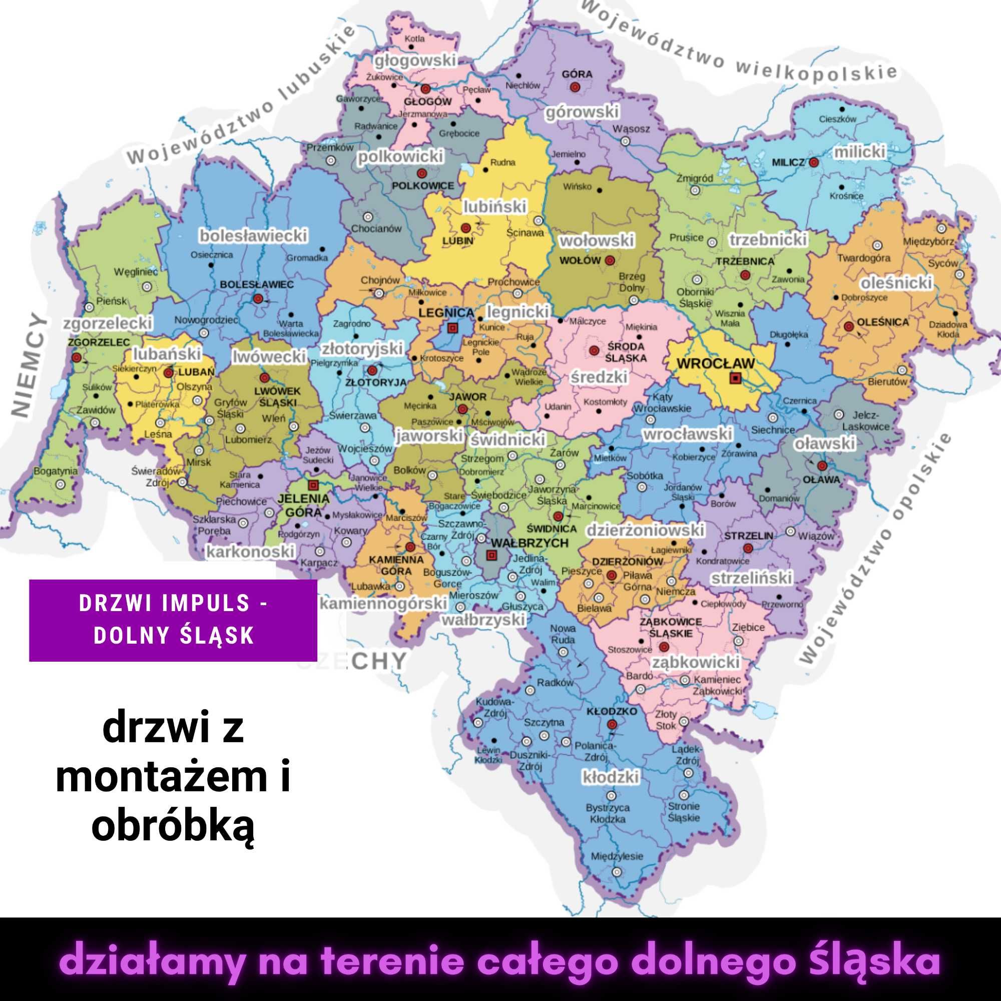 Drzwi Wejściowe ZEWNĘTRZNE/ WEWNĘTRZNE z Montażem - Szybkie terminy
