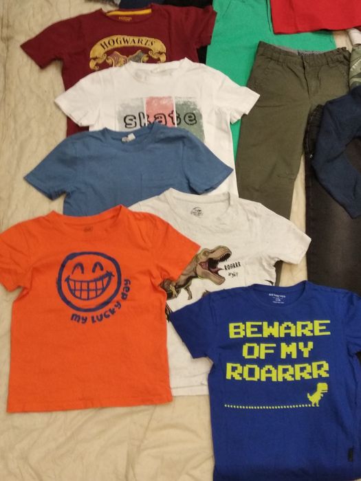 NoMega paka ubrań dla chłopca 128