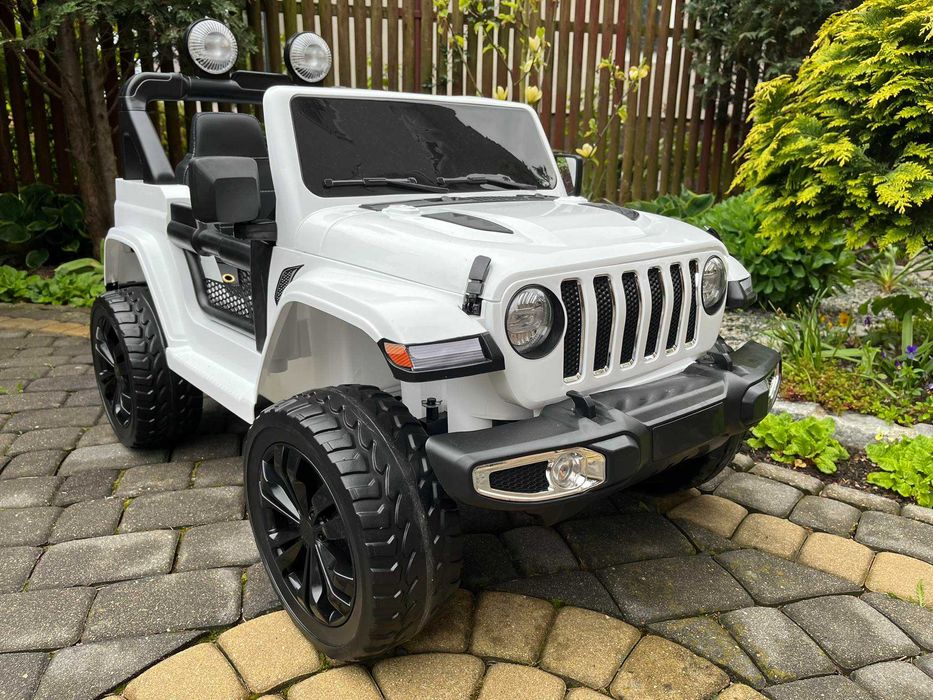 Autko na akumulator Jeep Wrangler 4x4. Nowy!