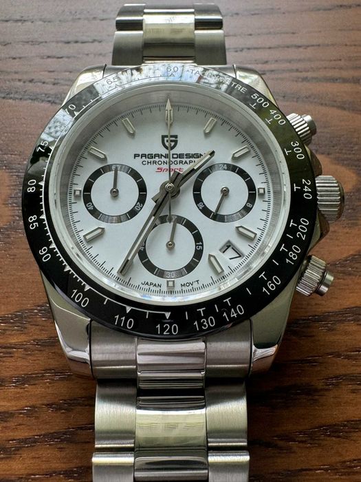 Zegarek Pagani Design homage Rolex Daytona
